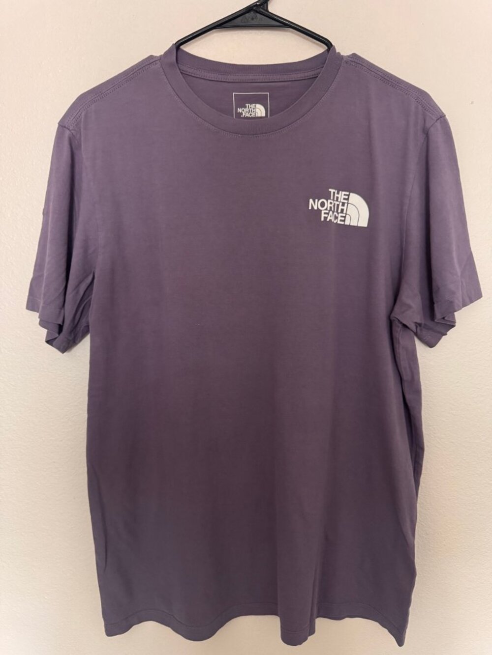 The North Face T-Shirt Mens M Gray Never Stop Exploring Graphic Tee